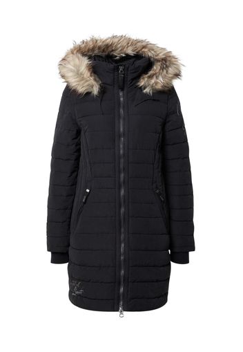 Soccx Cappotto invernale  beige / nero