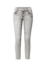 Soccx Jeans 'Mira'  grigio denim / bianco