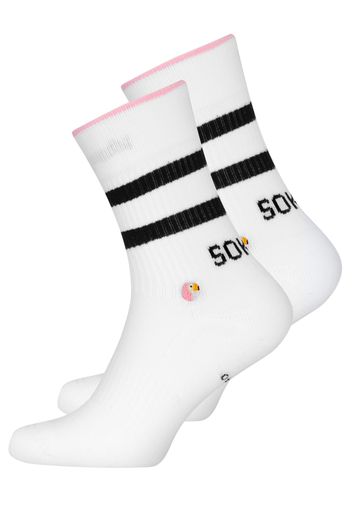 Sokid Calzino  rosa chiaro / nero / bianco