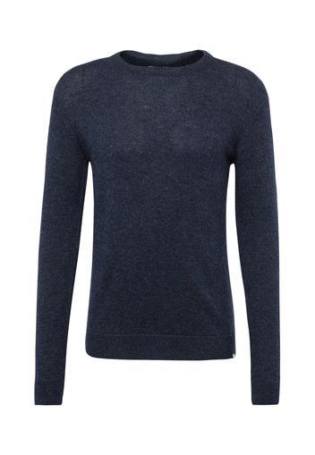 !Solid Pullover  blu notte / bianco