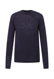 !Solid Pullover  blu notte