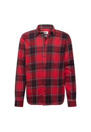 !Solid Camicia  rosso / nero / bianco