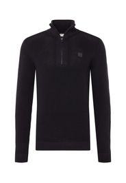 !Solid Pullover  nero