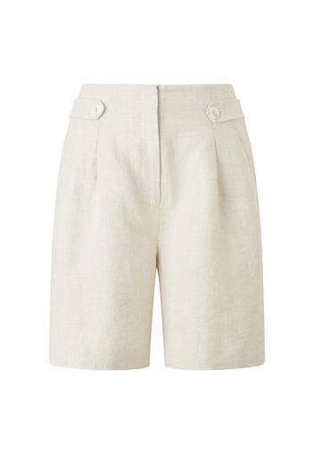 s.Oliver BLACK LABEL Pantaloni con pieghe  bianco lana