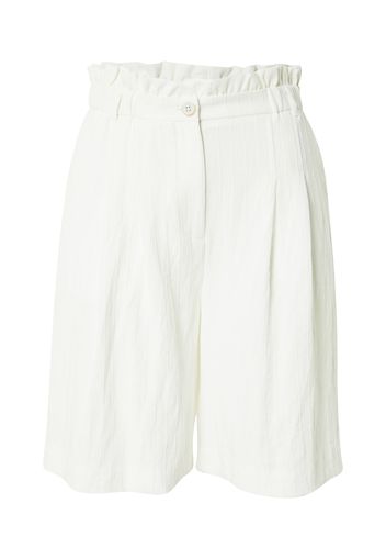 s.Oliver BLACK LABEL Pantaloni con pieghe  bianco