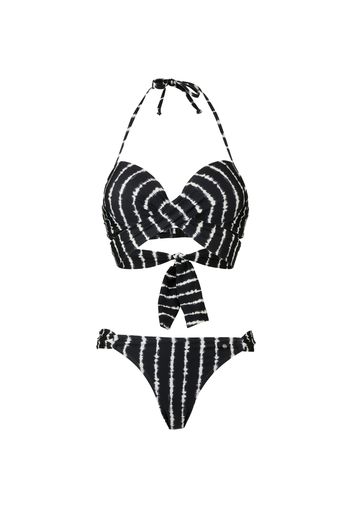 s.Oliver Bikini  nero / bianco