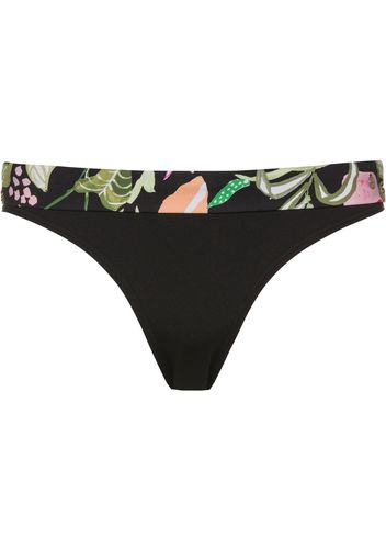 s.Oliver Pantaloncini per bikini  nero / verde