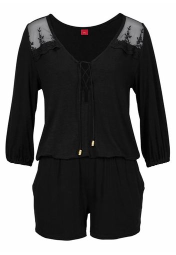 s.Oliver Tuta jumpsuit  nero