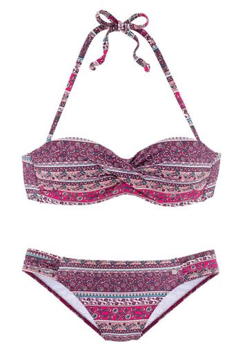 s.Oliver Bikini  beige / petrolio / lampone / rosa chiaro / bianco perla