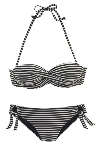 s.Oliver Bikini  bianco / nero