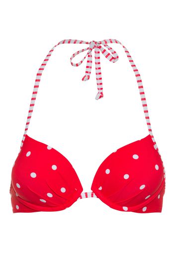 s.Oliver Top per bikini 'Audrey'  bianco / rosso