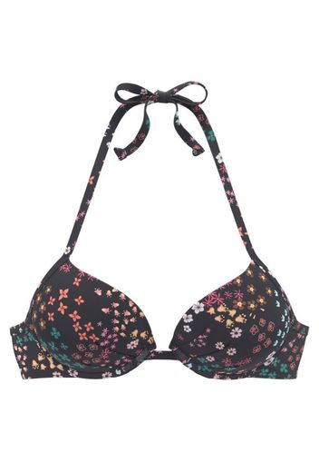 s.Oliver Top per bikini 'Milly'  nero / colori misti