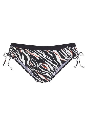 s.Oliver Pantaloncini per bikini  nero / ruggine / crema