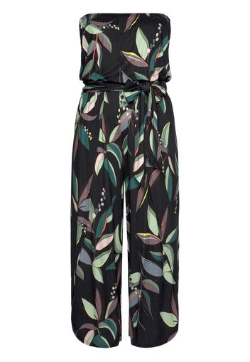 s.Oliver Tuta jumpsuit  nero / verde / grigio / rosso