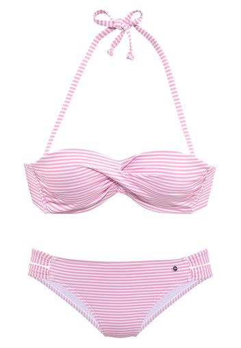 s.Oliver Bikini  rosa chiaro / bianco