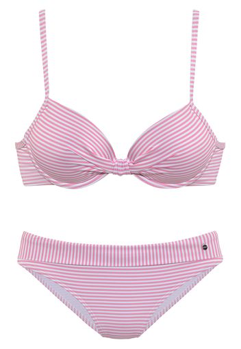 s.Oliver Bikini  rosa chiaro / bianco