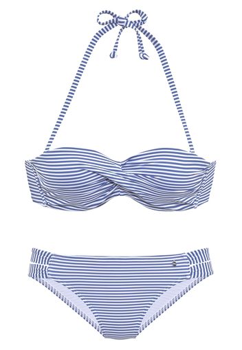 s.Oliver Bikini  blu cobalto / bianco