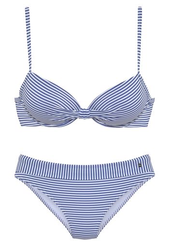 s.Oliver Bikini  blu / bianco