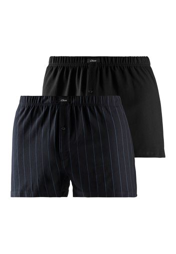 s.Oliver Boxer  blu / nero