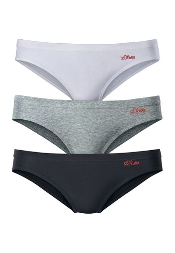 s.Oliver Slip  grigio / nero / bianco