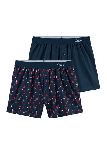 s.Oliver Boxer  blu notte / rosa / rosso / bordeaux / bianco