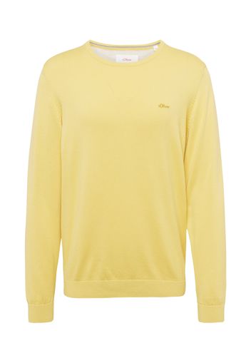 s.Oliver Pullover  giallo