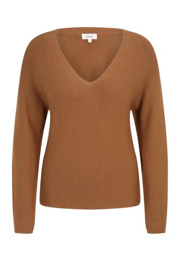 s.Oliver Pullover  marrone