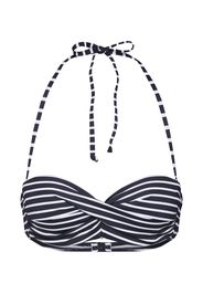 s.Oliver Top per bikini 'Hill'  bianco / nero