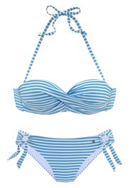 s.Oliver Bikini  blu / bianco