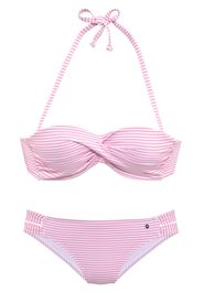 s.Oliver Bikini  rosa chiaro / bianco