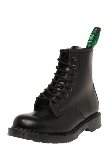 Solovair Boots stringati '8 Eye Derby'  nero