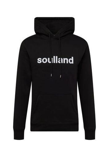 Soulland Felpa 'Googie'  nero / bianco