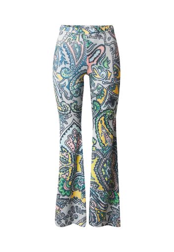 Soulland Pantaloni 'Haven'  blu chiaro / senape / verde / rosa