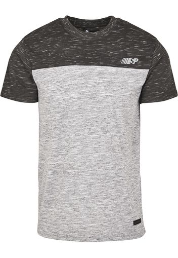 SOUTHPOLE Maglietta 'Color Block Tech Tee'  grigio chiaro / grigio scuro