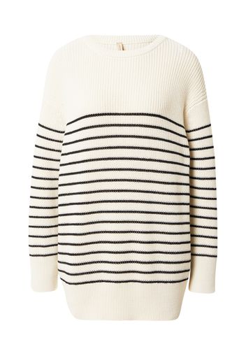 Soyaconcept Pullover 'JULIA'  crema / nero