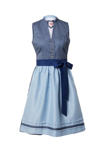 SPIETH & WENSKY Dirndl 'Waris'  blu chiaro / navy