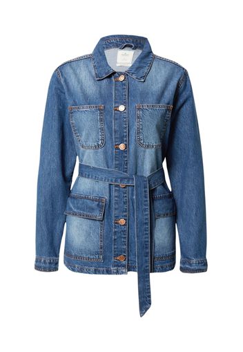 Springfield Giacca di mezza stagione 'SAHARIANA'  blu denim