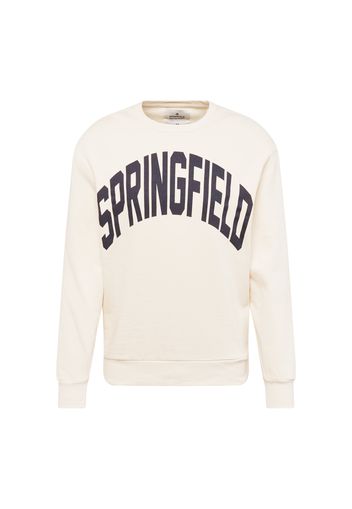 Springfield Felpa  blu notte / bianco