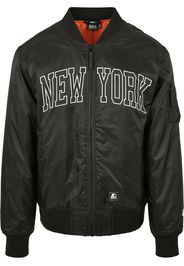 Starter Black Label Giacca di mezza stagione 'New York'  nero / bianco