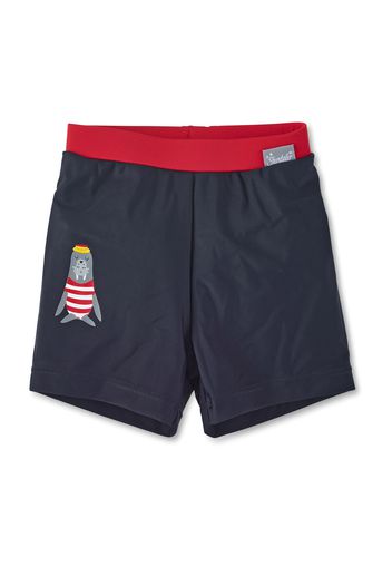 STERNTALER Pantaloncini da bagno  blu scuro / rosso / grigio / giallo