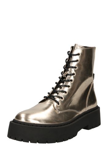 STEVE MADDEN Stivaletto stringato 'SKYLAR'  oro / nero