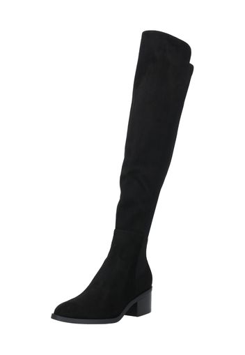 STEVE MADDEN Overknee 'Graphite'  nero