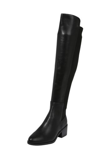 STEVE MADDEN Overknee 'Graphite'  nero