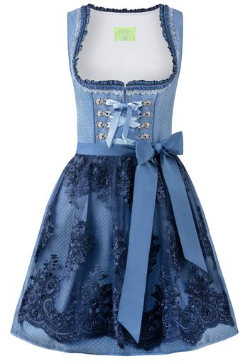 STOCKERPOINT Dirndl  blu / bianco