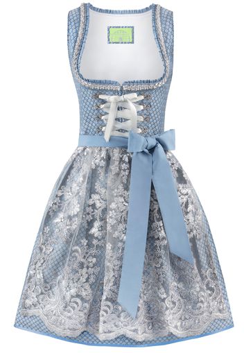 STOCKERPOINT Dirndl  blu / bianco