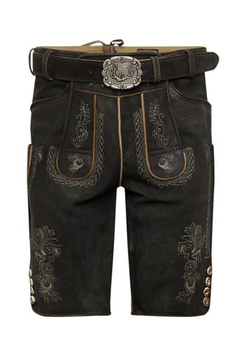 STOCKERPOINT Pantaloni per costume tradizionale 'Thomas2'  bronzo / grigio basalto / argento