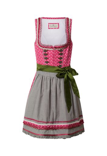 STOCKERPOINT Dirndl  oliva / rosa