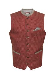 STOCKERPOINT Gilet per costume tradizionale 'Markus'  rosso / grigio