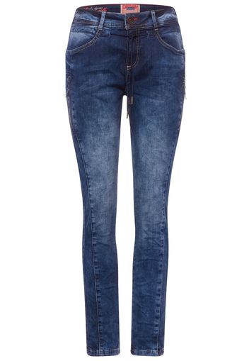 STREET ONE Jeans  indaco / rosso