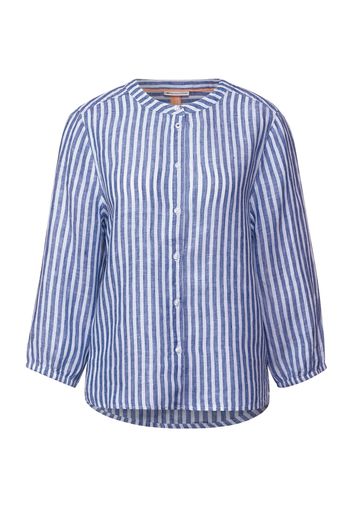 STREET ONE Camicia da donna  blu / bianco